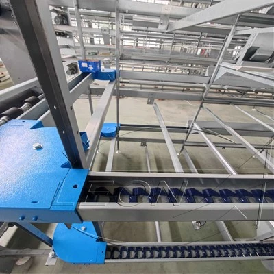 Automatisches Kettenzufuhrsystem für Schichten